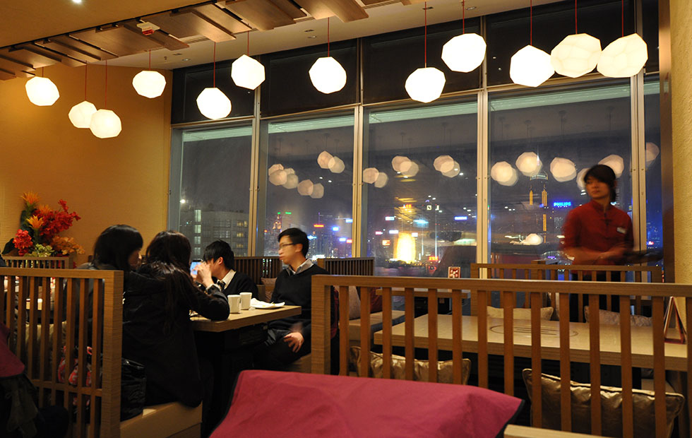 Asteroid Plastic in KimChee Restaurant, Pendant Light