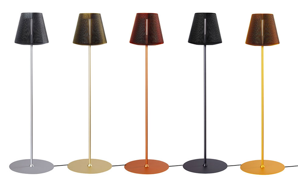 Bramah Floor Lamp Range Of Colour, Pendant Lighting