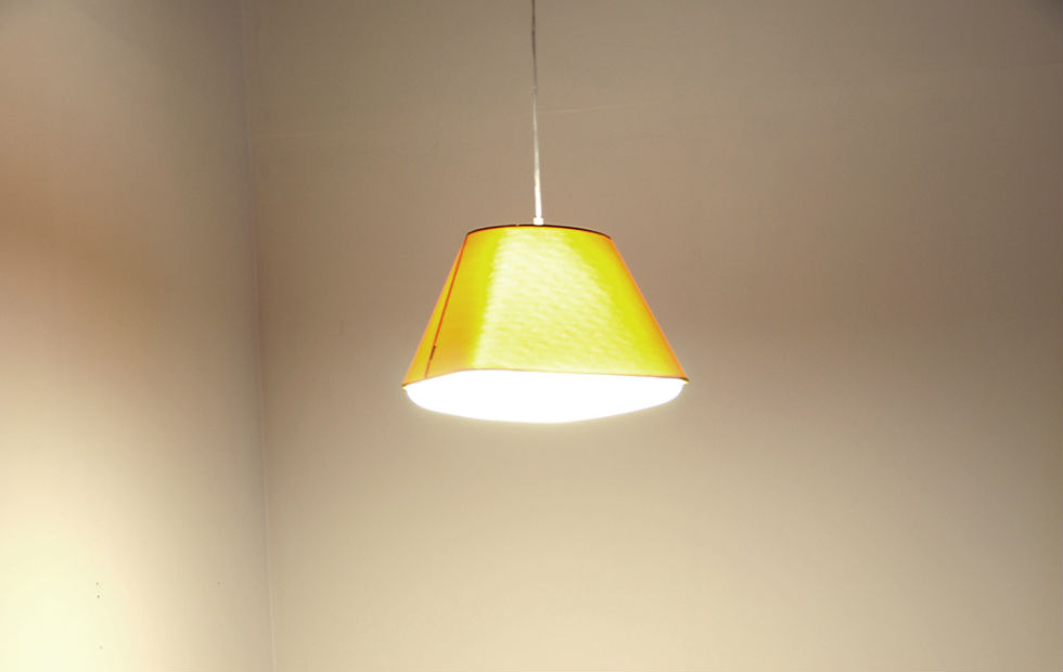 Slider Innermost RD2SQ Floor Lamp in mustard yellow Colour